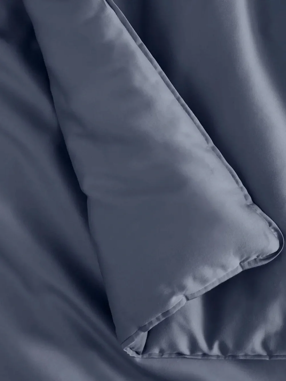 Quince Organic Sateen Comforter in Mineral